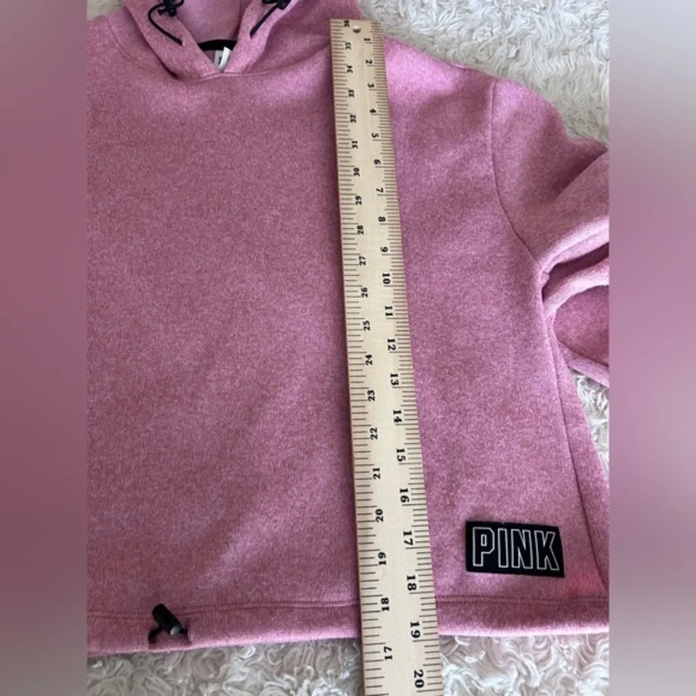 PINK‎ Victoria's Secret Heathered Pink Sweatshirt - Picture 3 of 7
